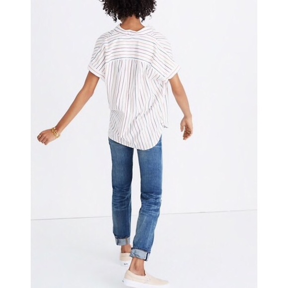 Madewell Central Shirt Sadie Stripe - Picture 2 of 4